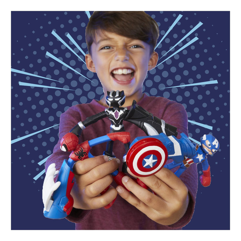 Play-Doh Marvel Captain America Moto-Slicer Playset - Image