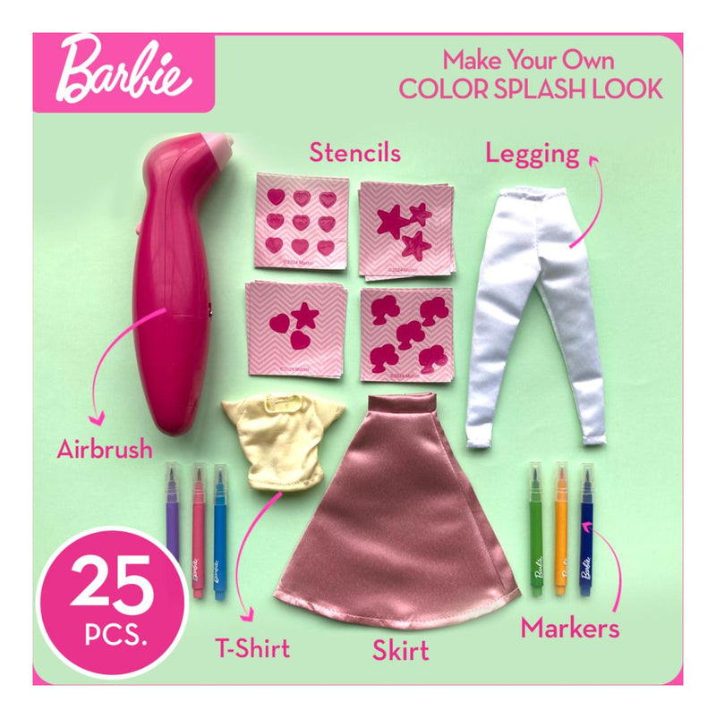 Barbie Make Your Own Outfit -Colourful Splash Look - Image