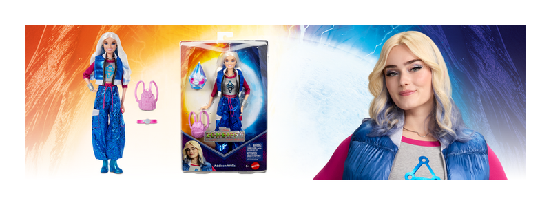 Disney Zombies Addison Wells Fashion Doll - Image