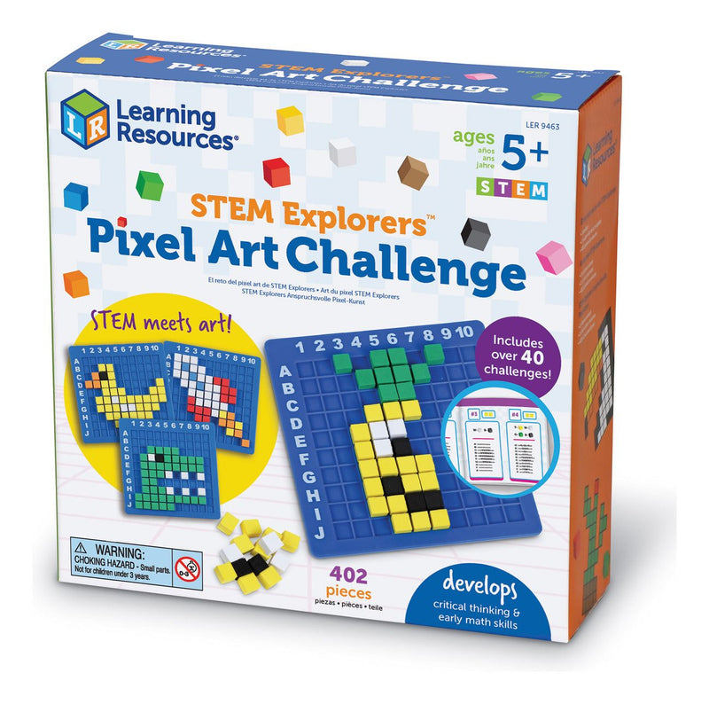 STEM Explorers Pixel Art Challenge - Image