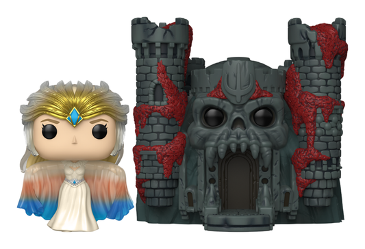Pop! Town - Masters of the Universe - Sorceress with Castle Grayskull, alternate view