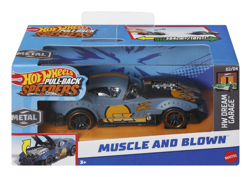 Hot Wheels Pull-Back Speeders Assortment - Image