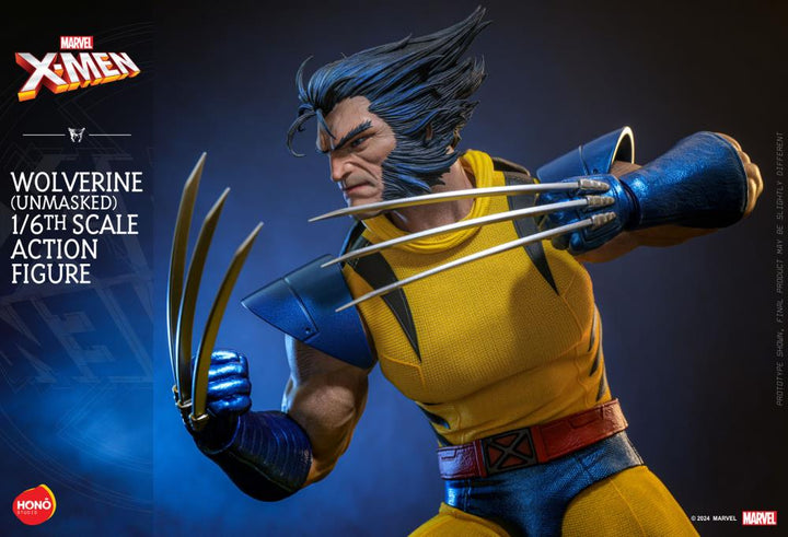 Hot Toys Hono Studio Marvel Comics Wolverine (Unmasked) 1/6th Scale Action Figure