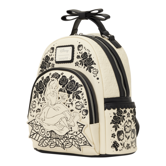 Loungefly Alice In Wonderland Floral Mini Backpack