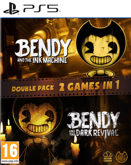 Bendy Double Pack: Bendy and the Ink Machine & Bendy and the Dark Revival - PlayStation 5
