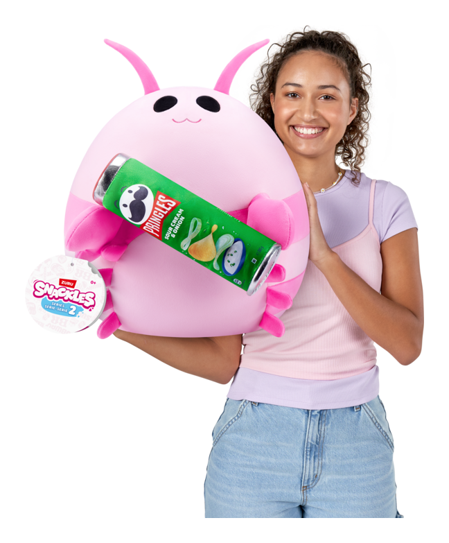 Snackles 14in Plush - Shrimp & Pringles - Image
