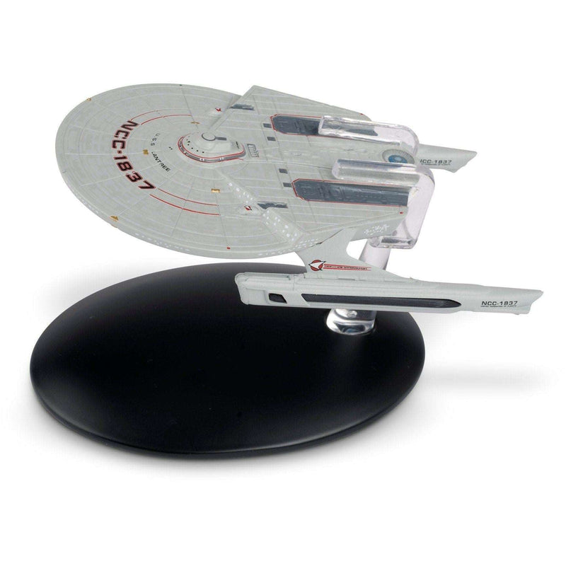 USS Lantree NCC-1837 Model Die Cast Ship (Eaglemoss / Star Trek), rear view