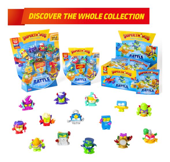 Superthings - Kazoom Power Battle - 5 Pack