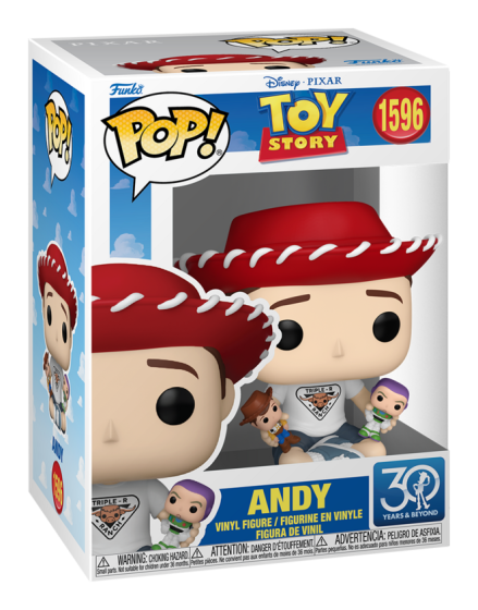 Pop! Vinyl Toy Story 30th Andy