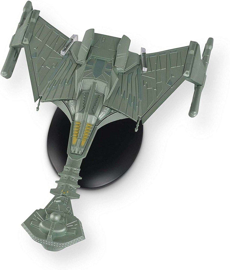 Klingon Battle Cruiser (2009 Movie) Die-Cast Model SPECIAL ISSUE (Eaglemoss / Star Trek), in display