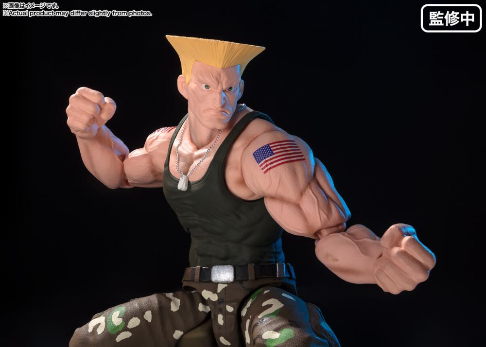 Street Fighter S.H.Figuarts Guile Outfit 2 Version Action Figure