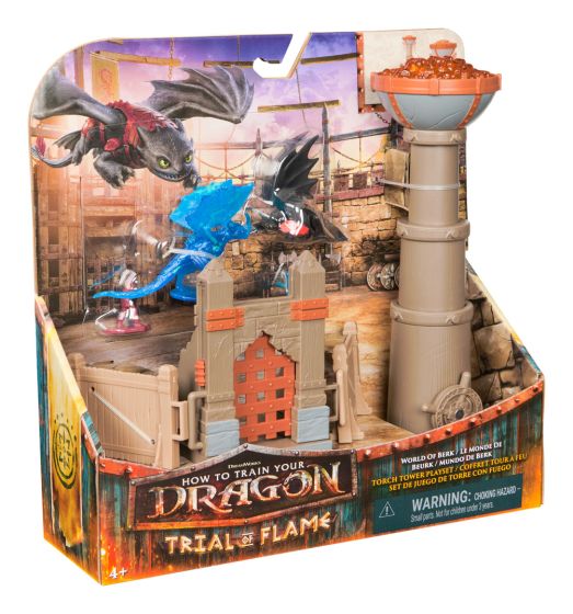 Dreamworks Dragons Torch Tower Playset