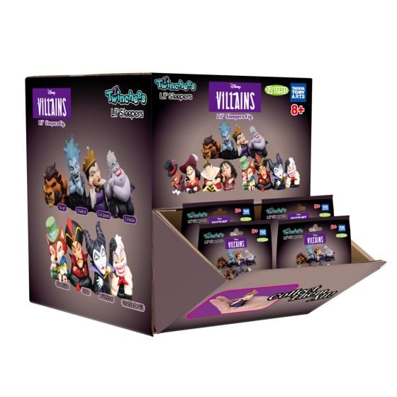 Twinchees Disney Villains Lil’ Sleepers Figures