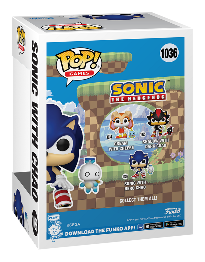 Pop! Vinyl - Sonic - Sonic w/ Chao - Image
