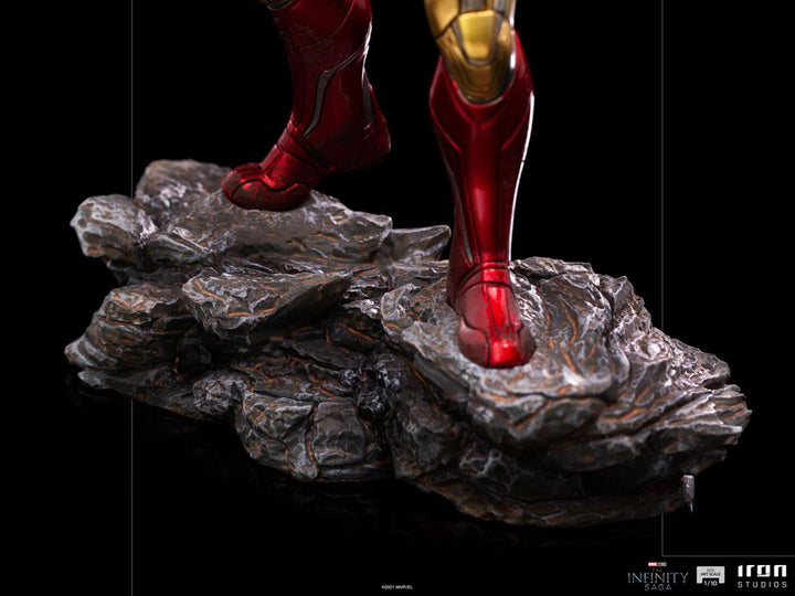 Iron Studios The Infinity Saga Battle Diorama Series Iron Man Ultimate 1/10 Art Scale Limited Edition Statue