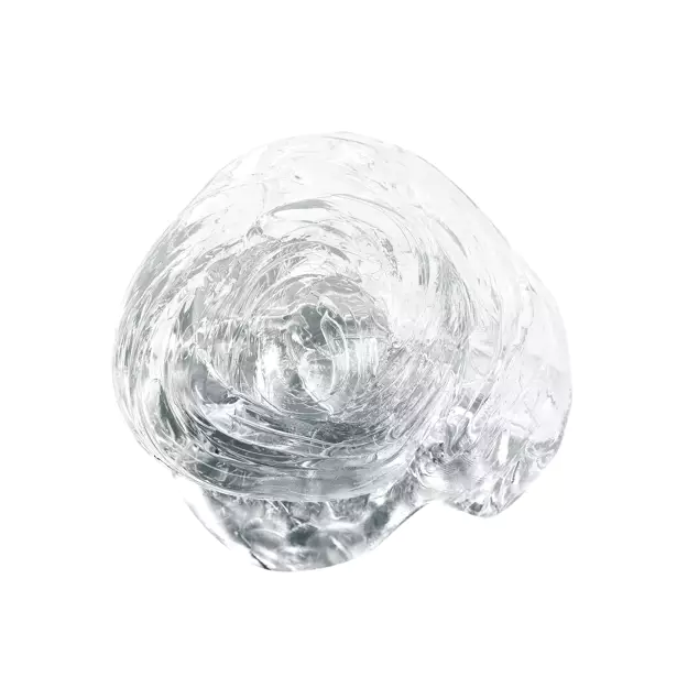 Liquid Glass - Thinking Putty, close-up detail