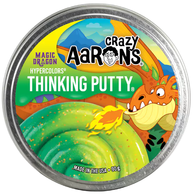 Hypercolour Magic Dragon - Thinking Putty, alternate view