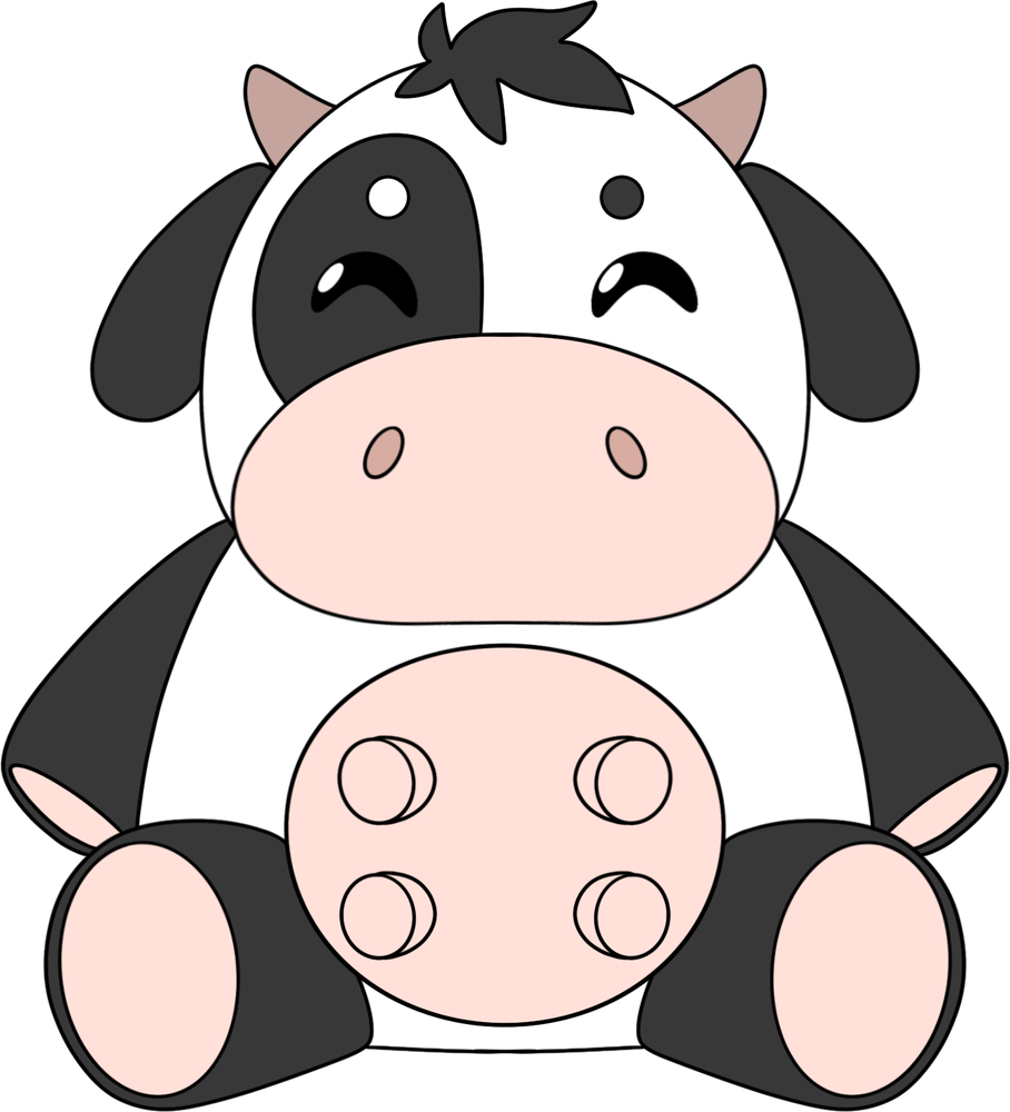 Youtooz Official Doki Doki Literature Club! Mr.Cow 12" Plush