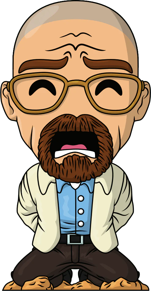 Youtooz Official Breaking Bad Ozymandias Walt Figure