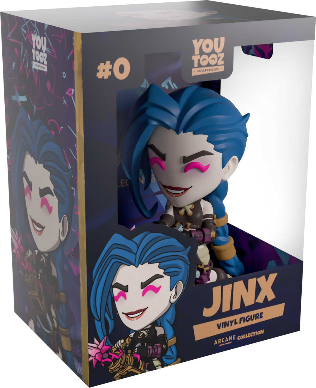 YouTooz Arcane Jinx Vinyl Figure