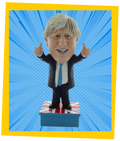 Boris Johnson Mimiconz World Leaders 20cm PVC Figurine - Image 2