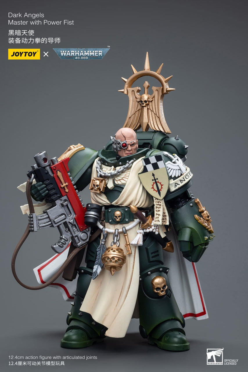 Warhammer 40K 1/18 Scale Dark Angels Master with Power Fist