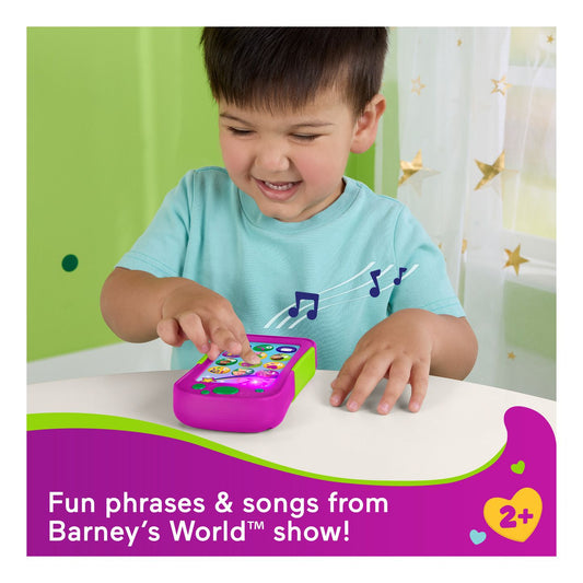 Fisher Price Barney's World Hey Barney Phone - Image