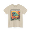 'Phonosaurus' Men's Vinyl T-Shirt, product detail