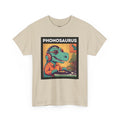 'Phonosaurus' Men's Vinyl T-Shirt, product detail