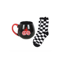Black Dice Mug and Socks Set