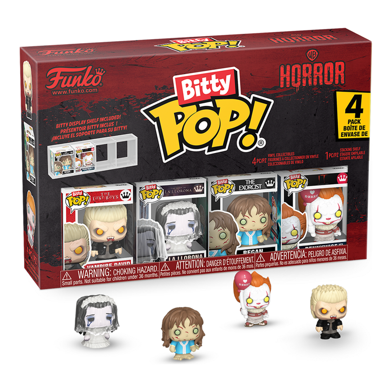 Bitty Pop! - Horror - David4 Pack