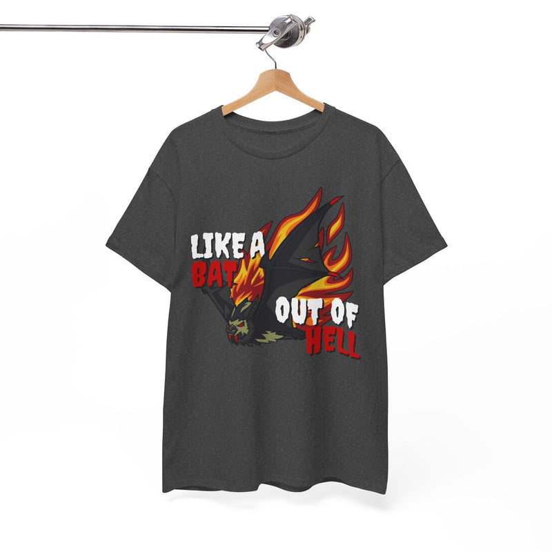 'Like a Bat Out of Hell' Men's T-Shirt, rear view