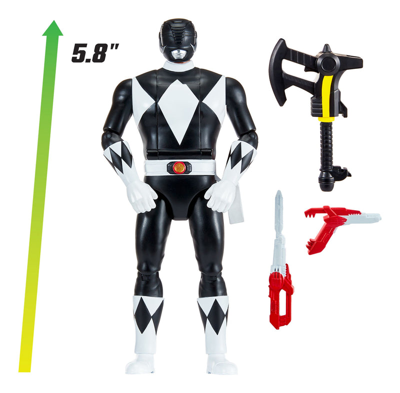 Mighty Morphin Power Rangers Auto Morphin Black Ranger - Image