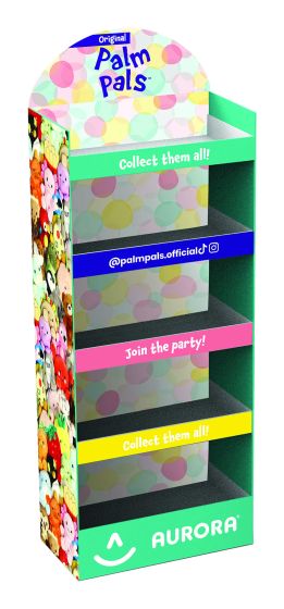 Palm Pals Cardboard FSDU (Empty)