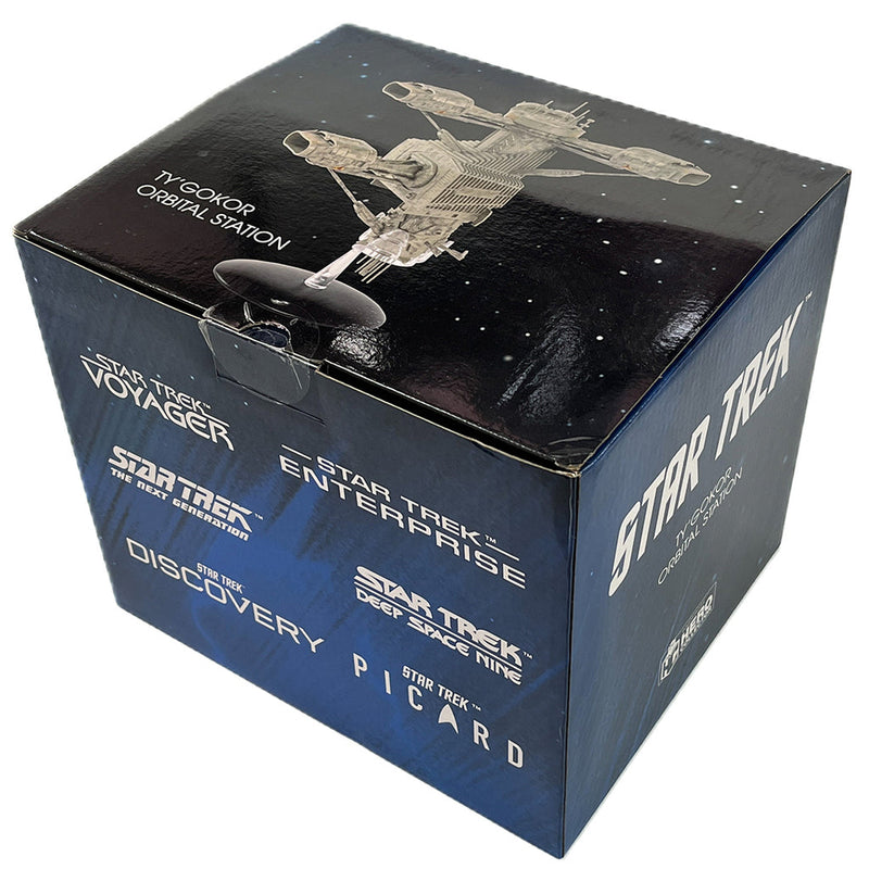 Ty'Gokor Orbital Station Model Diecast Ship SPECIAL ISSUE (Eaglemoss / Star Trek), rear view
