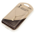 Tottenham Hotspur FC Silver Plated Pendant & Chain, side angle