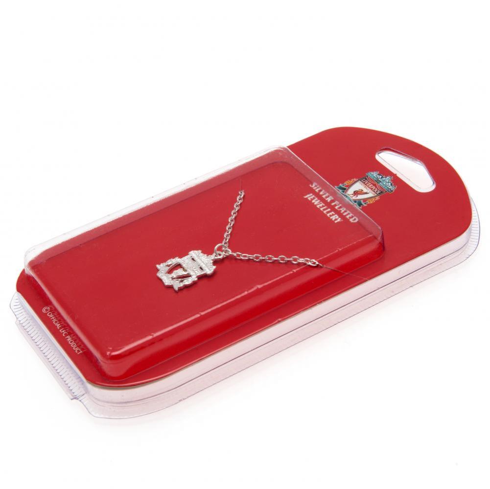 Liverpool FC Silver Plated Pendant & Chain