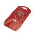 Arsenal FC Silver Plated Pendant & Chain