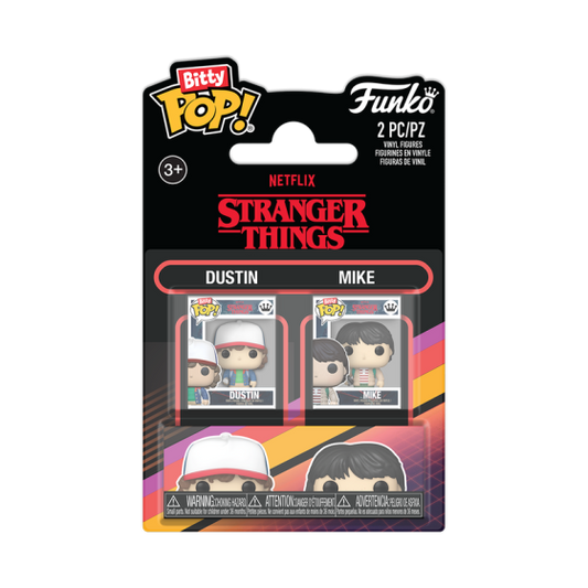 Bitty Pop! Stranger Things Dustin & Mike 2 Pack