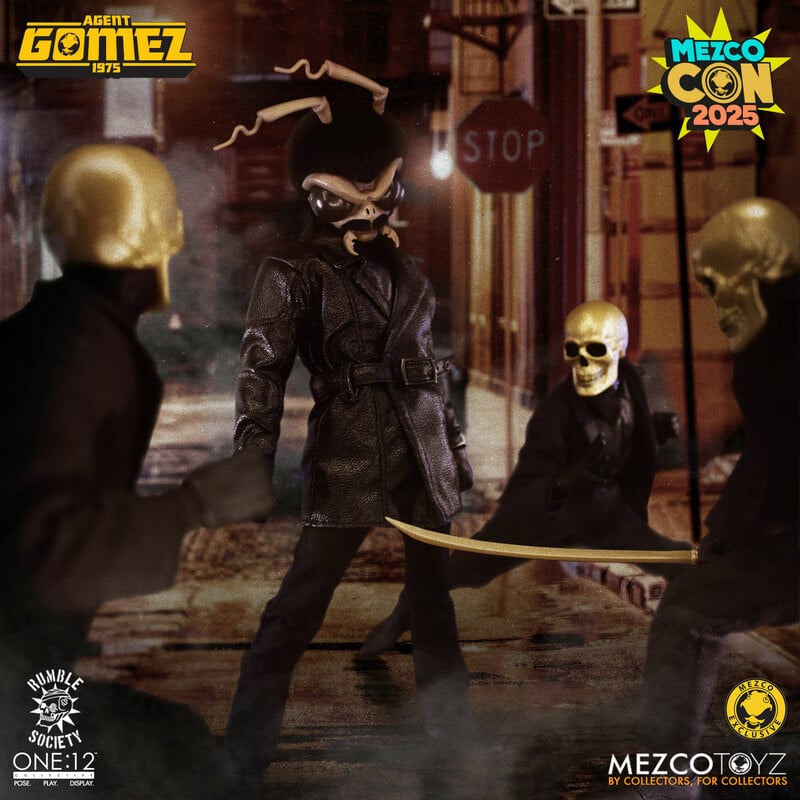 Agent Gomez: 1975 Edition ONE:12 Collective SDCC Exclusive (Pre-Order October 2025)