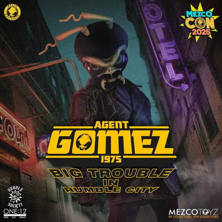 Agent Gomez: 1975 Edition ONE:12 Collective SDCC Exclusive (Pre-Order October 2025)