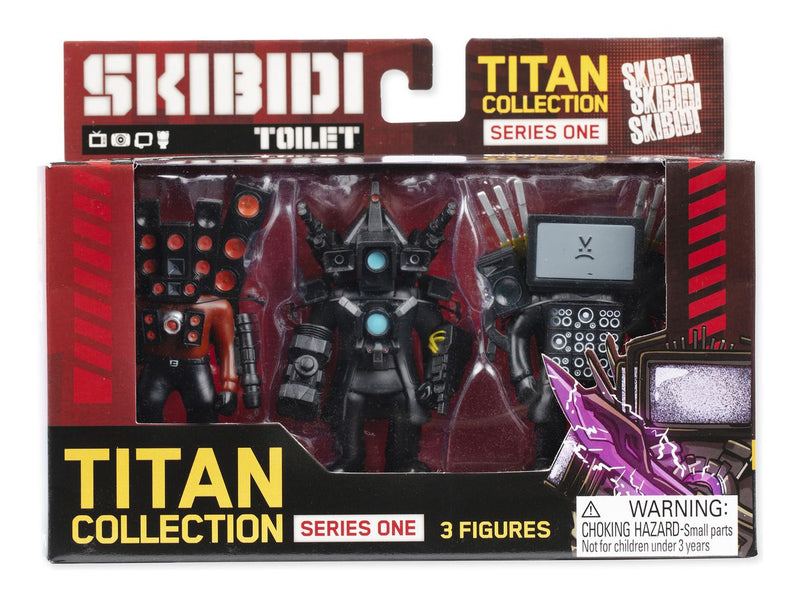 Skibidi Toilet Titan 3 Pack - Image