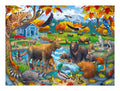 Wildlife Gathering 150 Piece XXL Jigsaw Puzzle