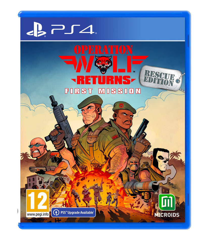 Operation Wolf Returns: First Mission Day One Edition - PlayStation 4