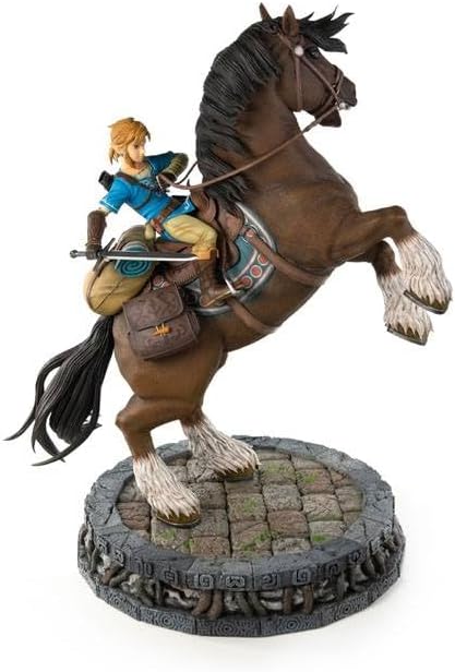 First4Figures - The Legend Of Zelda: Breath Of The Wild (Link On Horseback) RESIN Statue
