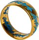 The One Ring Lord of the Rings Glow in the Dark Replica with Display Case