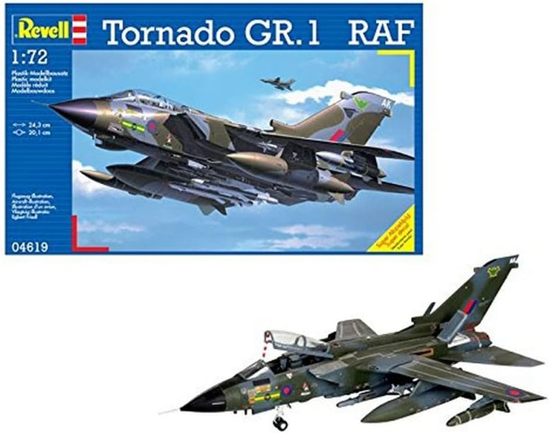 REVELL 04619 Tornado GR. Mk. 1 RAF 1:72 Scale Model Plane