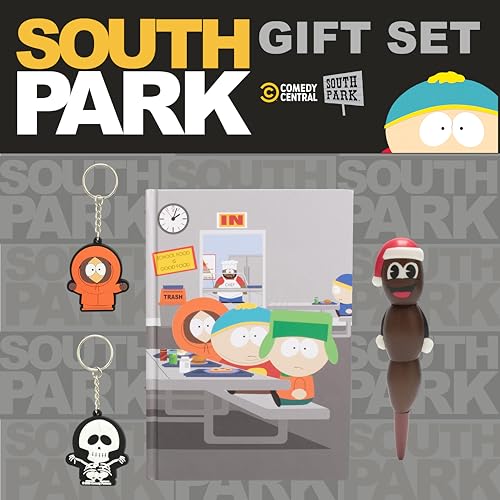 South Park notebook from gift set