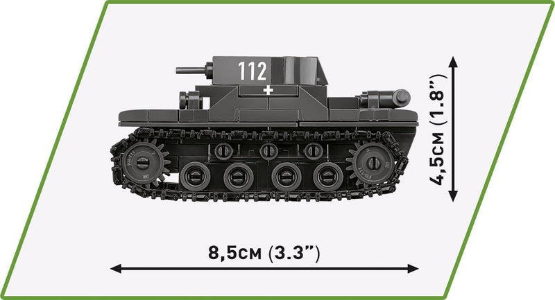 Cobi 2740 World War II 3 Tank Pack 595 pcs