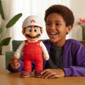 The Super Mario Galaxy Movie - 15" Posable Plush - Fire Mario - Image